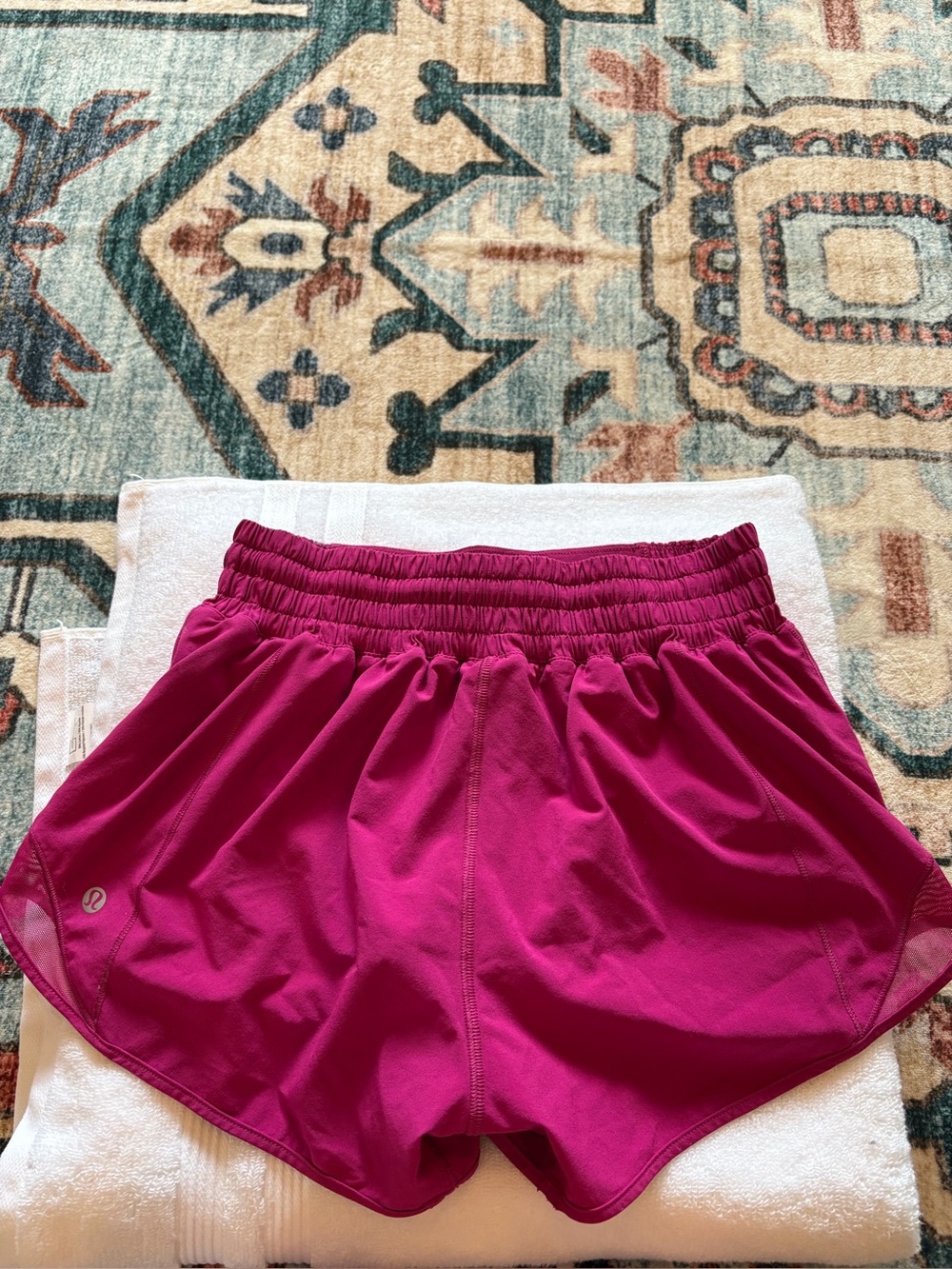 lululemon athletica Women's Pink Athletic Running Shorts